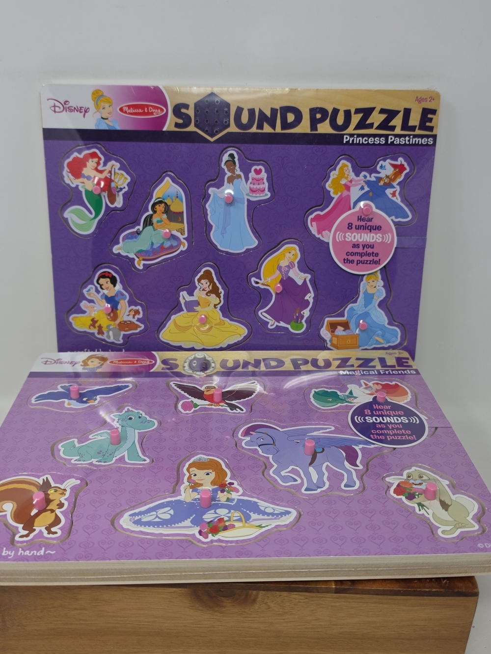 Disney Princess Sound Puzzle - Purple Playset